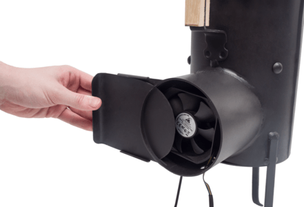 Заслонка в дымогенераторе Ворон