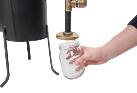 Сборник смол дымогенератора Ворон